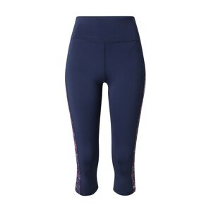 ONLY PLAY Športové nohavice 'RYA-CAM-2'  námornícka modrá / ružová / biela