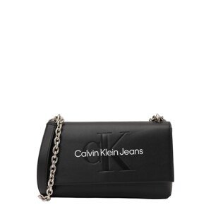 Calvin Klein Jeans Kabelka na rameno  svetlosivá / čierna