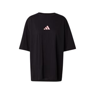 ADIDAS PERFORMANCE Funkčné tričko  svetloružová / čierna