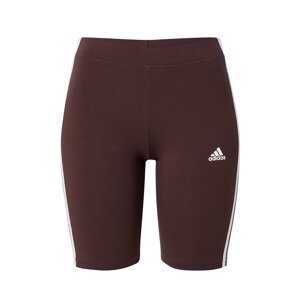 ADIDAS SPORTSWEAR Športové nohavice 'Essentials'  červeno-fialová / biela