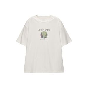 Pull&Bear Tričko  pastelovo zelená / levanduľová / čierna / prírodná biela