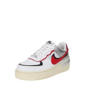 Nike Sportswear Nízke tenisky 'AF1 SHADOW'  červená / čierna / strieborná / biela
