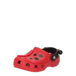 Crocs Otvorená obuv 'Classic IAM Ladybug'  červená / čierna / biela