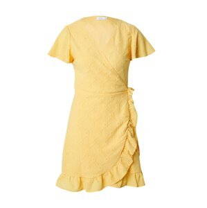 VILA Letné šaty 'VIDELEA'  zlatá žltá