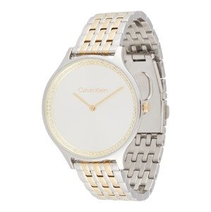 Calvin Klein Analógové hodinky 'TIMELESS'  zlatá / strieborná