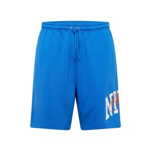 Nike Sportswear Nohavice 'CLUB'  kráľovská modrá / oranžová / biela