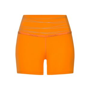 BENCH Športové nohavice  modrá / oranžová
