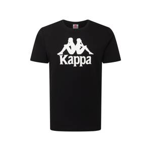 KAPPA Funkčné tričko 'Caspar'  čierna / biela