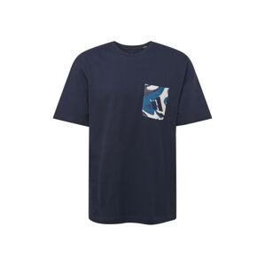 ADIDAS PERFORMANCE Funkčné tričko  nebesky modrá / tmavomodrá / biela