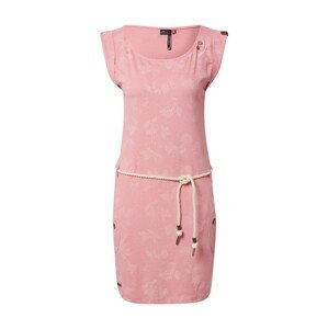Ragwear Letné šaty 'TAG ROSE'  krémová / ružová