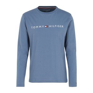 Tommy Hilfiger Underwear Tielko 'CN LS Tee Logo'  námornícka modrá / modrosivá / červená / biela