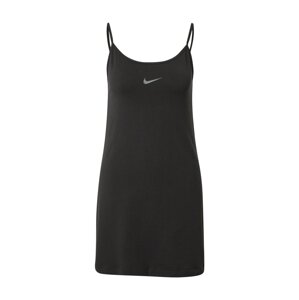Nike Sportswear Šaty  sivá / čierna