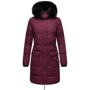 NAVAHOO Zimný kabát 'Cosimaa'  tmavočervená