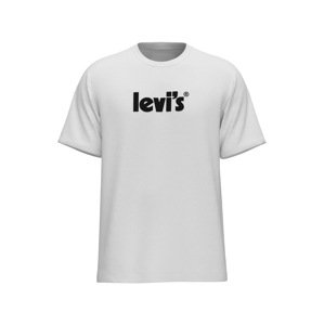 LEVI'S ® Tričko 'SS Relaxed Fit Tee'  čierna / biela