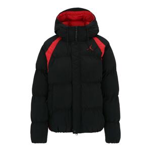 Jordan Zimná bunda  červená / čierna