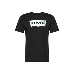 LEVI'S Tričko 'Graphic'  čierna / biela