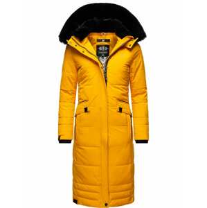 NAVAHOO Zimný kabát 'Fahmiyaa'  žltá / čierna