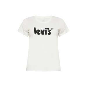 Levi's® Plus Tričko 'PL PERFECT TEE NEUTRALS'  čierna / biela