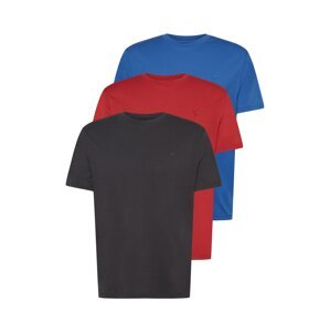 American Eagle Tričko  modrá / červená / čierna