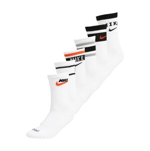 Nike Sportswear Ponožky  čokoládová / oranžová / biela