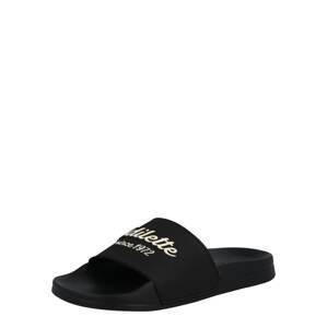 ADIDAS SPORTSWEAR Plážové / kúpacie topánky 'Adilette'  béžová / čierna