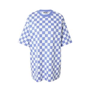 NEON & NYLON Oversize tričko  modrá / biela