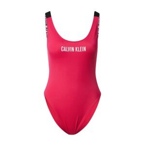 Calvin Klein Swimwear Jednodielne plavky  pitaya / čierna / biela