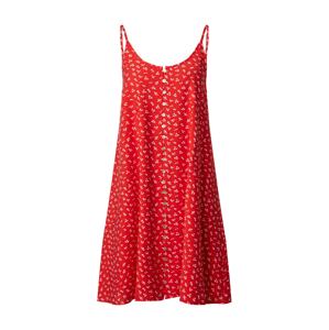 EDITED Letné šaty 'Lila'  červená / biela