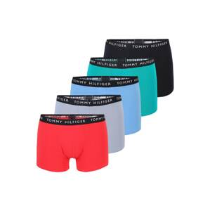 Tommy Hilfiger Underwear Boxerky  tyrkysová / svetlomodrá / svetlosivá / červená / čierna