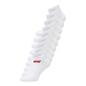 LEVI'S ® Ponožky  červená / biela