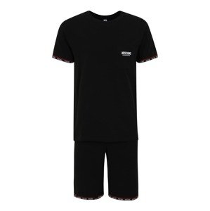 Moschino Underwear Krátke pyžamo  červená / čierna / biela