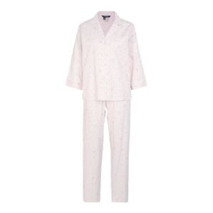 Lauren Ralph Lauren Pyžamo  ružová / pastelovo ružová / biela