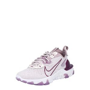 Nike Sportswear Nízke tenisky 'React Vision'  fialová / farba lesného ovocia / pastelovo fialová / biela