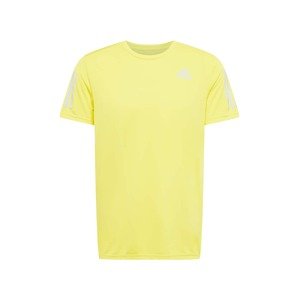 ADIDAS SPORTSWEAR Funkčné tričko 'Own the Run'  žltá / sivá / biela