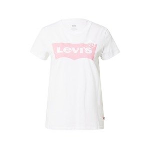 LEVI'S Tričko 'THE PERFECT TEE NEUTRALS'  ružová / biela