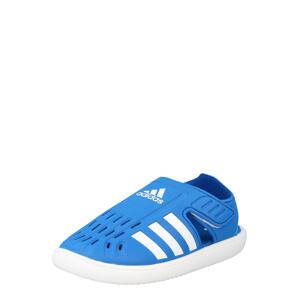 ADIDAS SPORTSWEAR Plážové / kúpacie topánky  modrá / biela