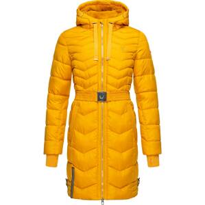 NAVAHOO Zimný kabát 'Alpenveilchen'  zlatá žltá