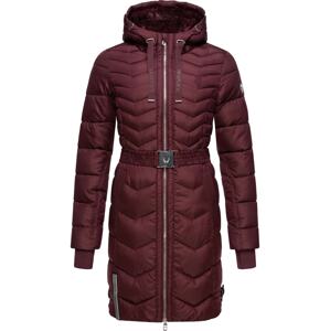 NAVAHOO Zimný kabát 'Alpenveilchen'  bordová