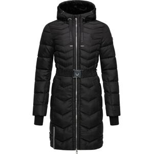 NAVAHOO Zimný kabát 'Alpenveilchen'  čierna