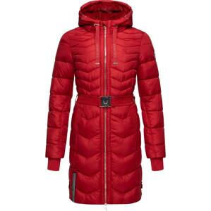 NAVAHOO Zimný kabát 'Alpenveilchen'  červená