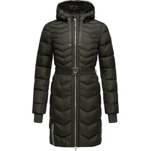NAVAHOO Zimný kabát  sivá / čierna