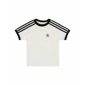 ADIDAS ORIGINALS Tričko 'Adicolor 3-Stripes'  čierna / biela