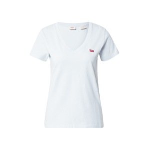 LEVI'S Tričko 'PERFECT VNECK NEUTRALS'  svetlomodrá / červená / biela