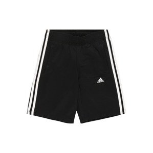 ADIDAS SPORTSWEAR Športové nohavice 'Designed To Move 3-Stripes'  čierna / biela