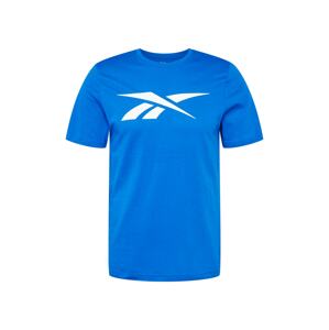 Reebok Sport Funkčné tričko 'Vector'  kráľovská modrá / biela