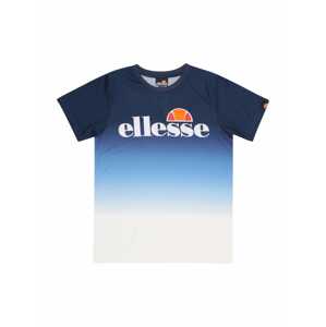 ELLESSE Tričko 'Malia'  modrá / svetlomodrá / oranžová / biela