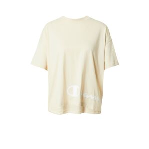 Champion Authentic Athletic Apparel Oversize tričko  svetložltá / biela