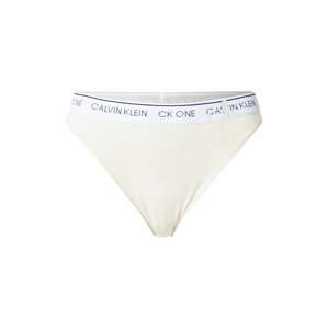 Calvin Klein Underwear Nohavičky  krémová / tmavomodrá / biela