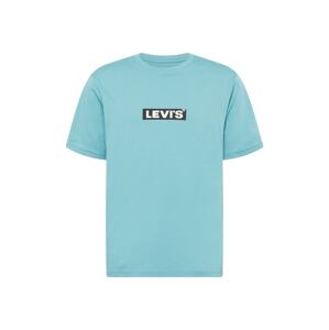 LEVI'S Tričko 'LSE_SS RELAXED FIT TEE BLUES'  svetlomodrá / čierna / biela
