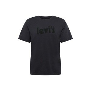 LEVI'S ® Tričko  čierna / čierna melírovaná